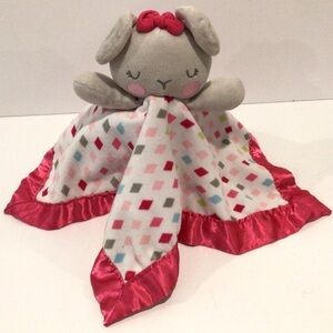 𝅺garanimals pink mouse security blanket lovey